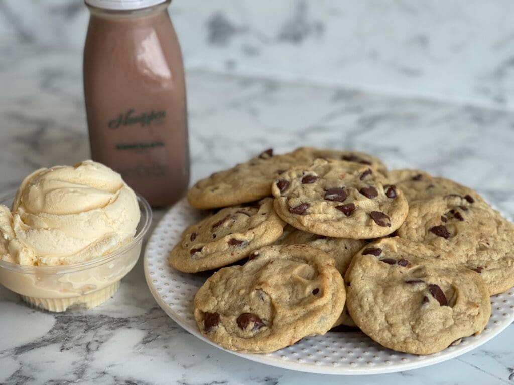 cookies and milk