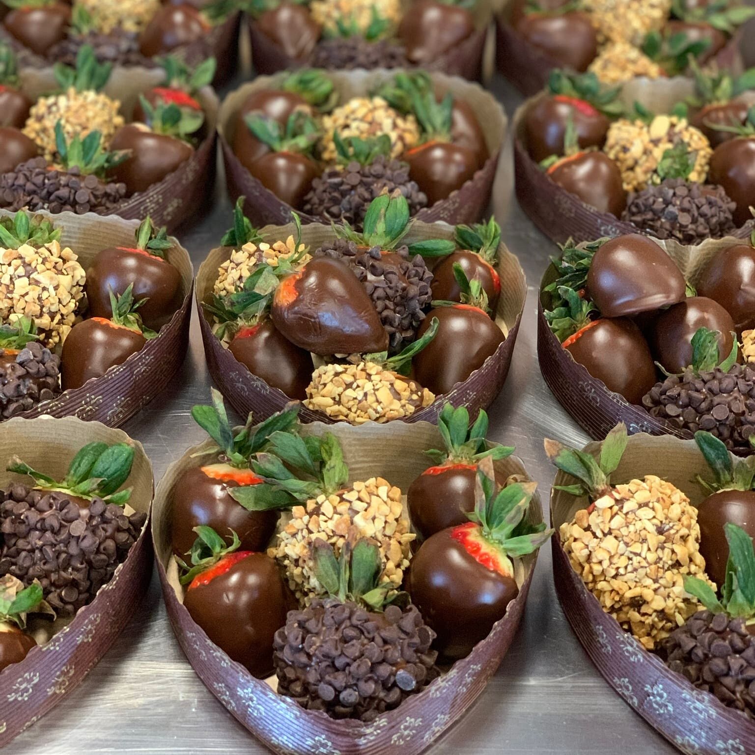 Fudge-Dipped Strawberries