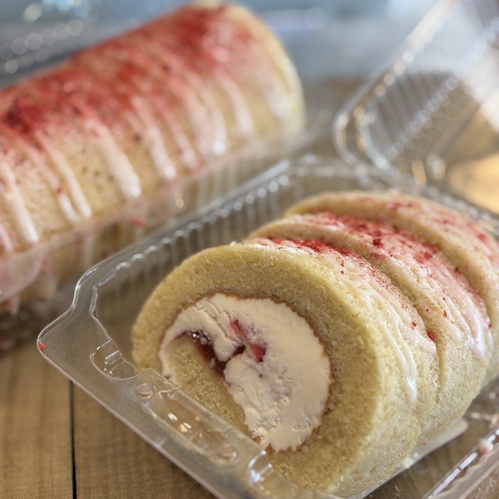 Strawberry Cake Roll